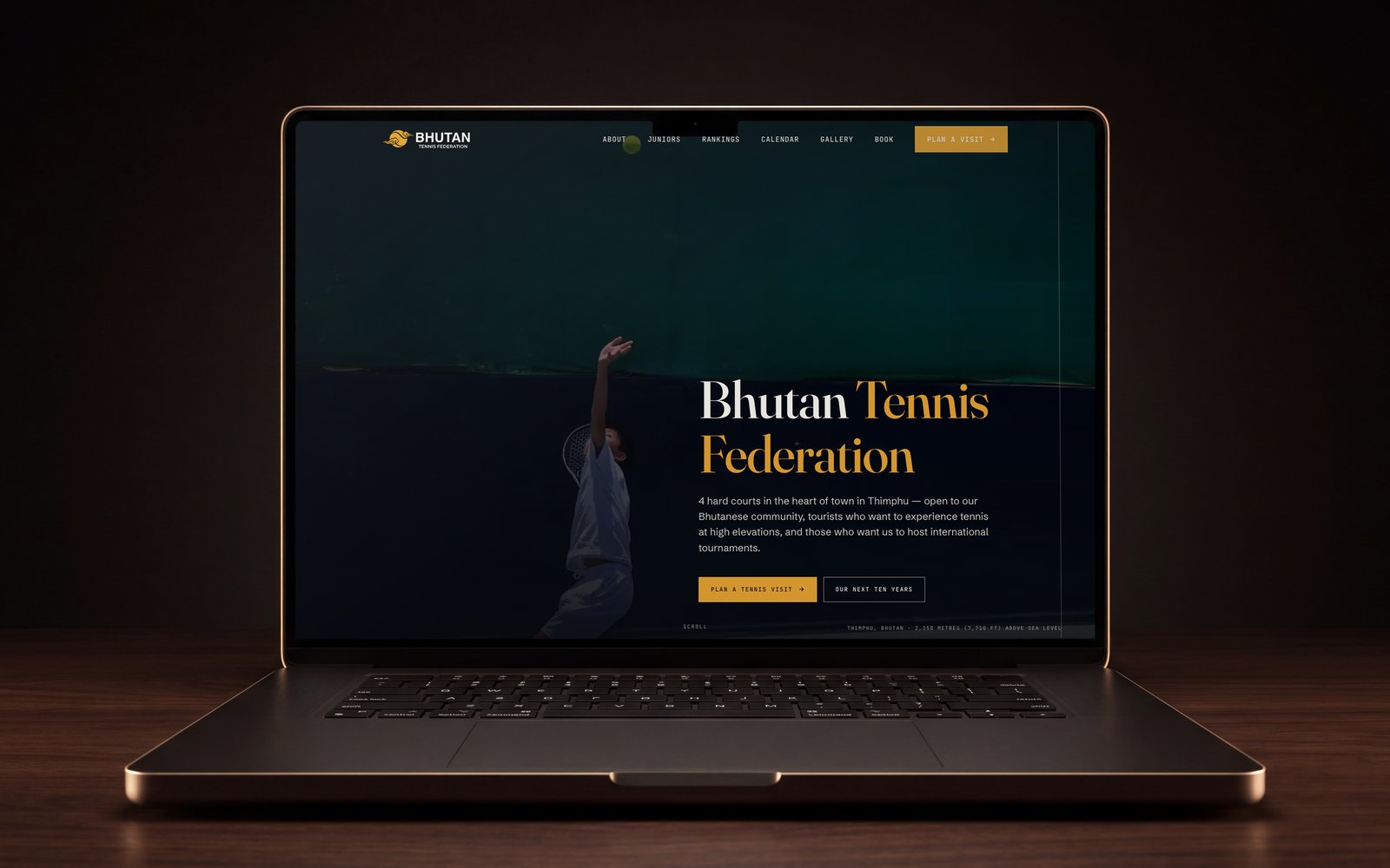 Bhutan Tennis Federation website